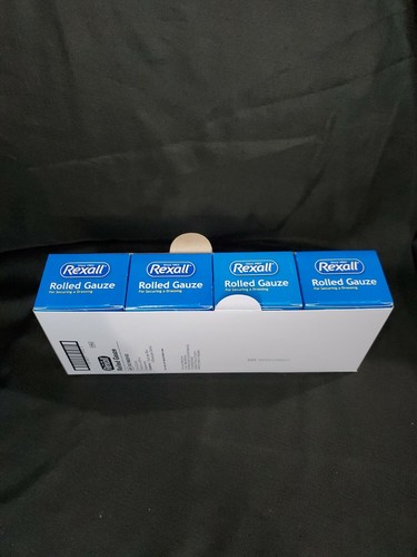 4-Pack Rexall Rolled Gauze For Securing a Dressing 1 roll = 3 In X 2.5 Yards - Picture 4 of 5