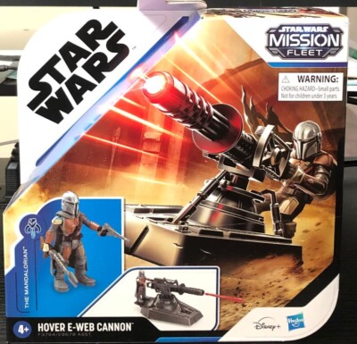 STAR WARS Mission Fleet Hover E-Web Cannon Figure The Mandalorian Hasbro Toy NEW
