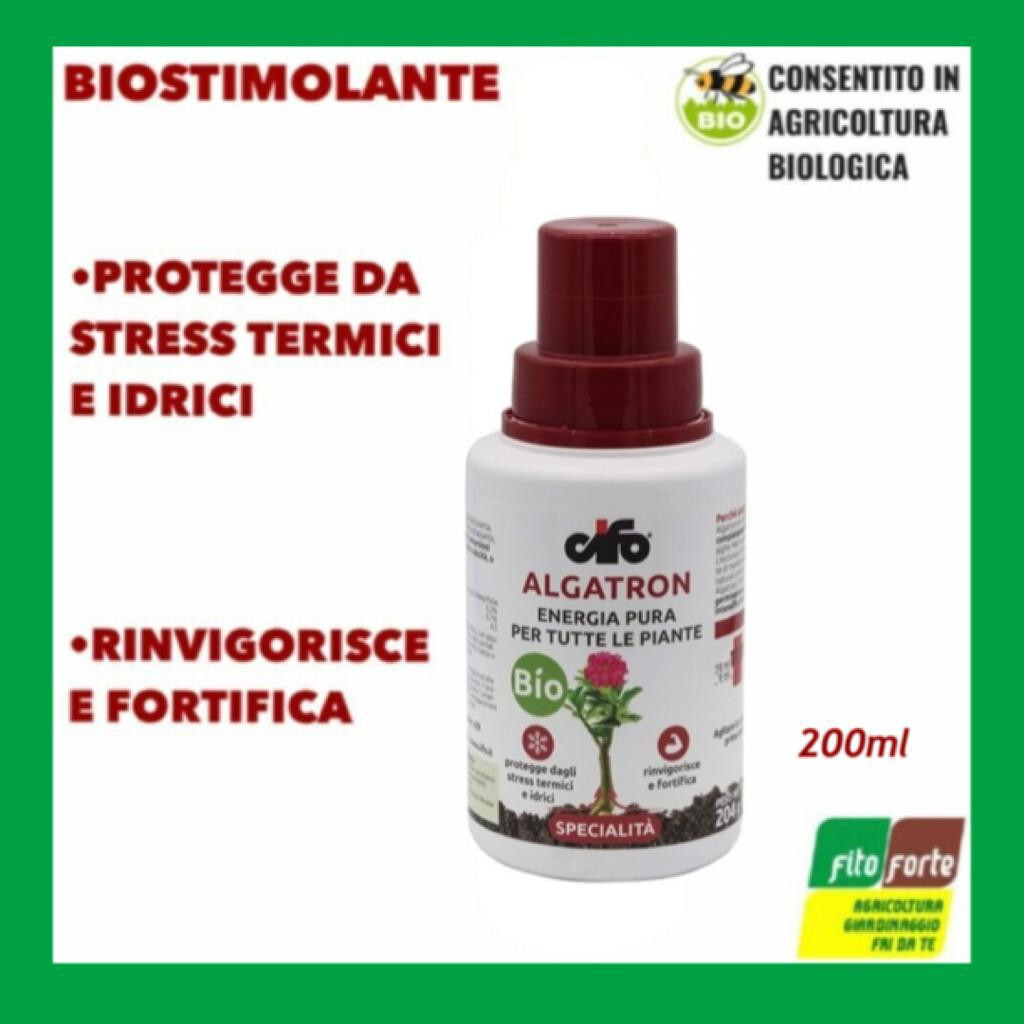 CONCIME ALGATRON CIFO 200ML ENERGIA PURA PER TUTTE LE PIANTE BIO FORTIFICA