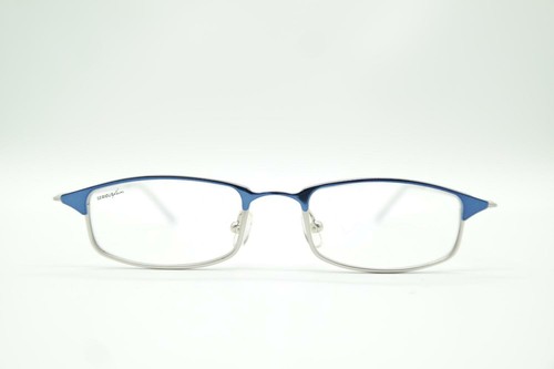 Alpina SF 431 Blau Silber oval Brille Brillengestell eyeglasses Neu - 第 1/6 張圖片