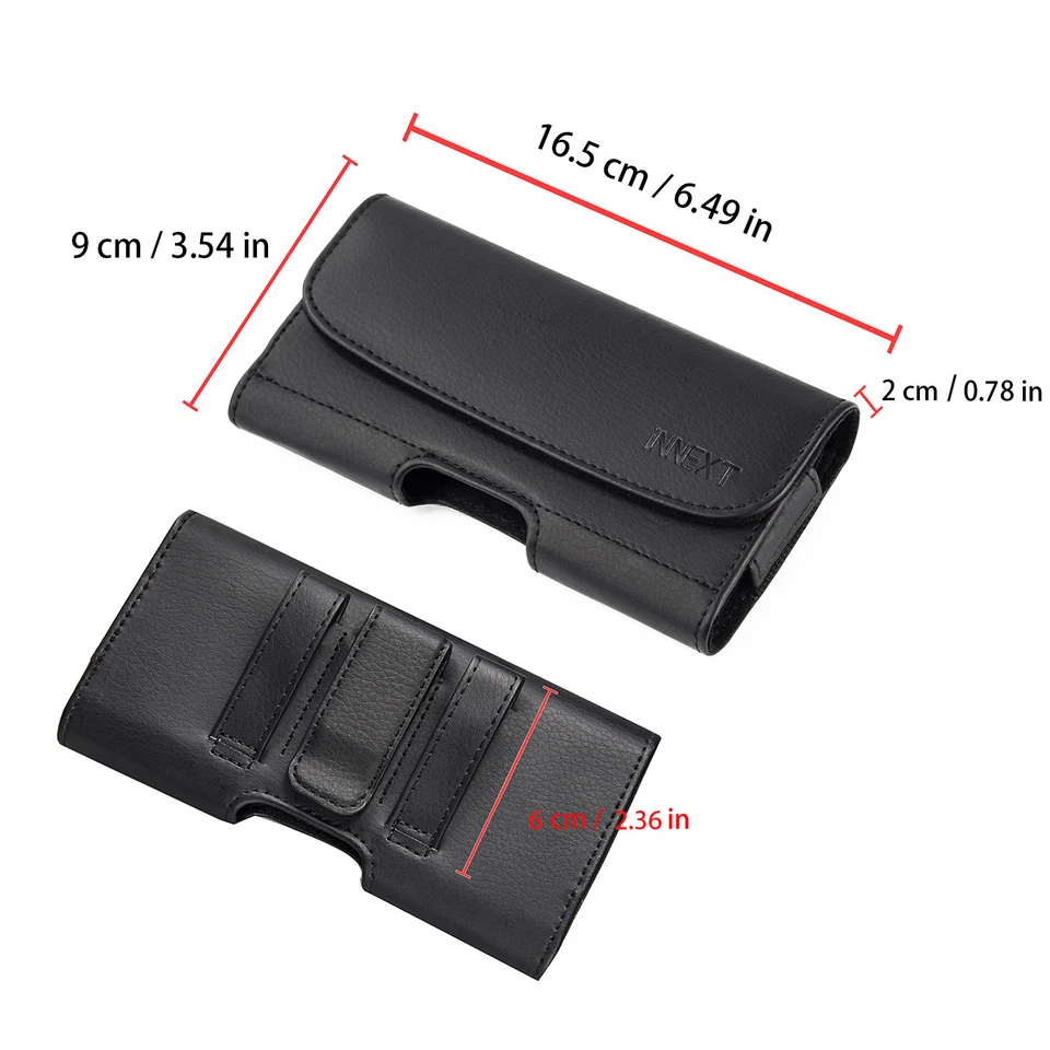 Funda para teléfono celular iPhone 12 Pro Max 11 Pro Max con clip para cinturón Foto 2 de 4