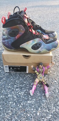 Nike Zoom Rookie Galaxy 558622-001 Foamposite Size 8 2012 og