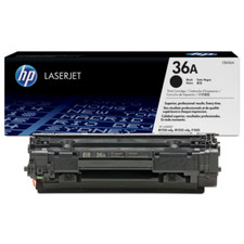 HP 36A Black LaserJet Toner Cartridge (CB436A)