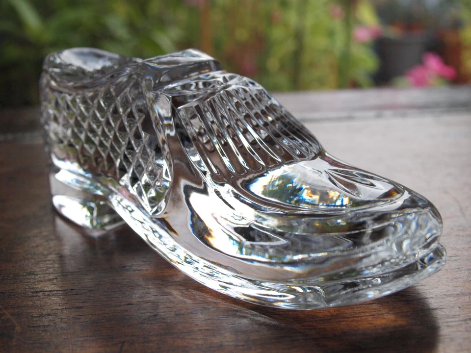 Waterford Crystal Golf Shoe Paperweight Mint, Discontinued - image 3 of 4