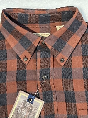 Arrow Blue Jeans Co. Shirt.Men s Size M. Tartan  Flannel Button Up Shirt NWT
