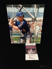 Gregg Jeffries Signed 8 X 10 Color Photo JSA -1 #