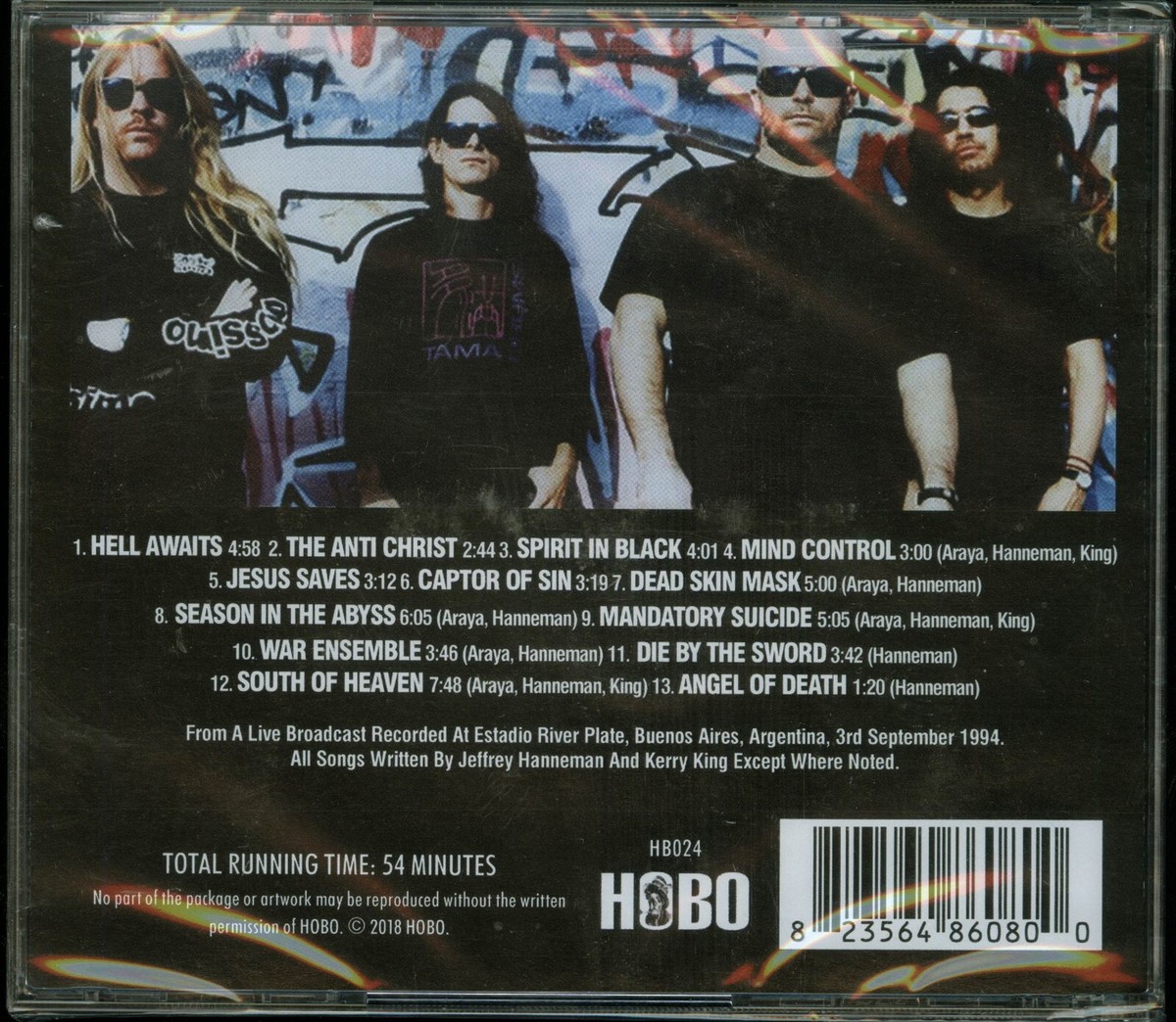 欧2discs LP Slayer Monsters Of Rock 1994 - The Classic Buenos Aires Broadcast ANGEL001LPLTD Fallen Angel /00660 81YdhHwxTBL.jpg