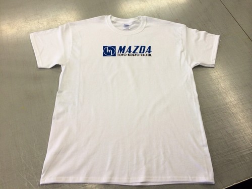 Mazda Toyo Kogyo Shirt White 70s suit R100 Rx2 RX3 RX4 RX7 RX8 808 10a 12a 13b - Picture 3 of 3
