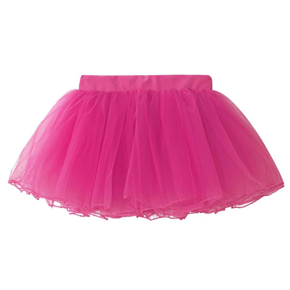 Tutu Rock Für Mädchen - 3-lagig Aus Tüll, Elastische Taille, Gelb, Größe 3-8 Jahre