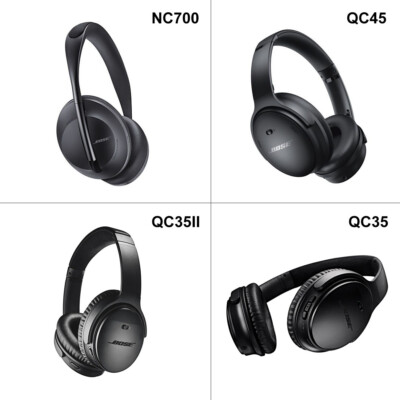 Bose QuietComfort QC 35 II QC 45 NC 700 Noise Cancelling