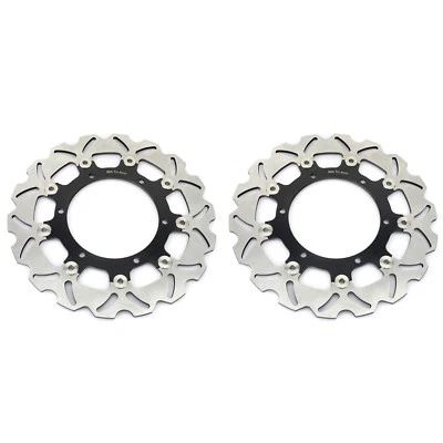 Pr Yamaha FJR1300 2001 2002 2003 XJR 1300 1999-2017 Paire Disque de frein Avant - Photo 1/4