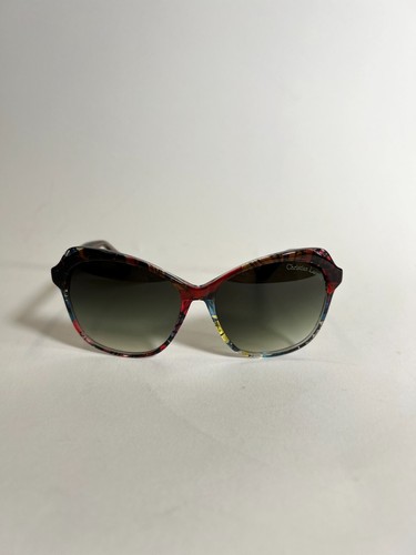 Christian Lacroix Multicolor Sunglasses with Gradient Lenses With Case and Pouch - Picture 2 of 16