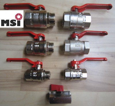 Kugelhahn Absperrhahn 1.2 Zoll - 2'' ! Absperrventil mit Griff Hebel Wasserhahn