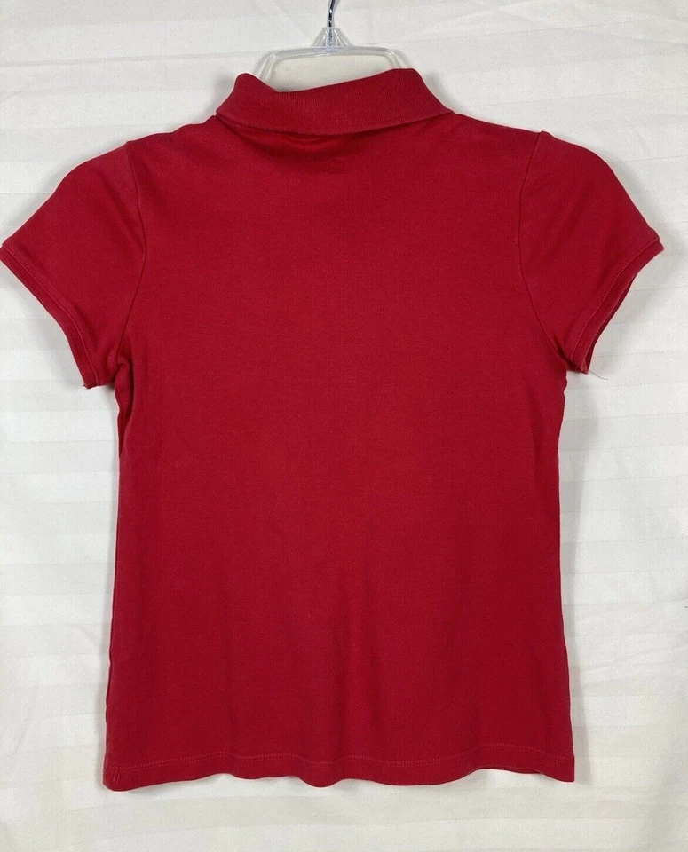 Uniforme Escolar Polo Rojo Niñas, Manga Corta Talla 12 (2 Camisas) Justicia Foto 2 de 4