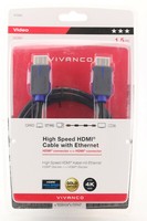 Vivanco High Speed Hdmi Kabel Ethernet Full Hd Uhd 3D 4K 2160P 1,5M Arc Tv 075