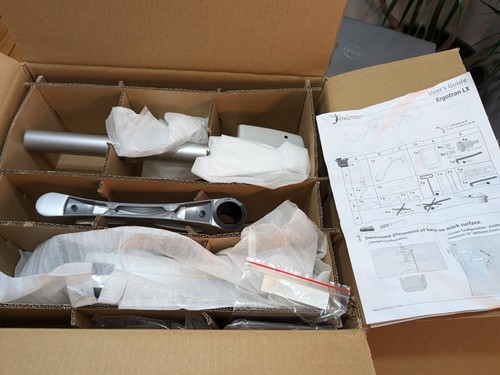 Ergotron lx 45-179-1944-00 Monitor Extending Mounting NOS  - Picture 1 of 7