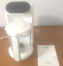 Baby Must BFP-1600E White Corded Electric Food Processor Blender Grinder Used