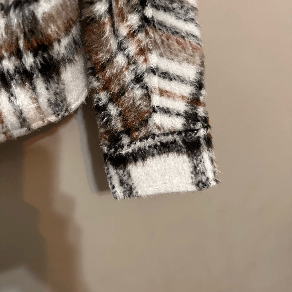 Greylin Chestnut Brown Dasia Brushed Plaid Moto J… - image 6