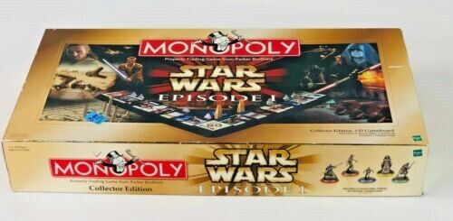 【限定】MONOPOLY  〜STAR WARS  EPISODE Ⅰ 〜 Amazon.com: Hasbro Monopoly Star Wars Episode I Board Game