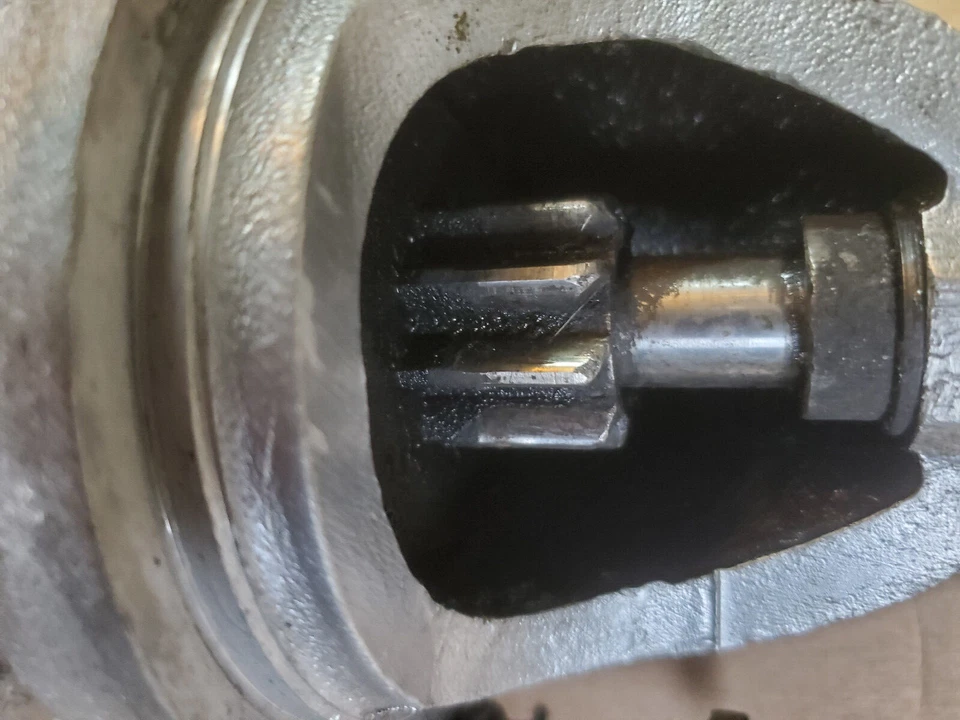 Jaguar XKE 1968 4,2 motor de arranque y solenoide probado de mi XKE 1968 parte 26252A Foto 2 de 4