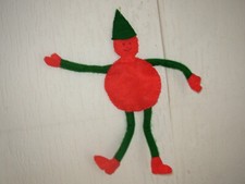 Flat Fabric Character 'Lutin' 29Cm PDI049
