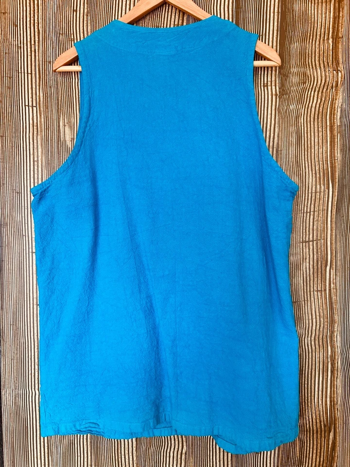 Туника на пуговицах жилет Aries & Taurus Lagenlook сделано в США с вычурными карманами размер S увеличенный размер - Изображение 4 из 4