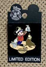 Disney Cruise Line DCL Mickey Mouse & Seal Captain's Choice November 2004 Pin LE