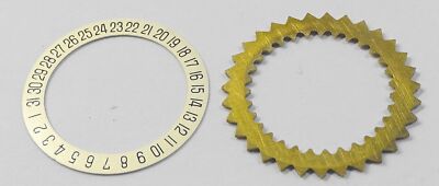 DISQUE JOUR MONTRE PART.2557 - ETA 2836 - A 6 HEURE