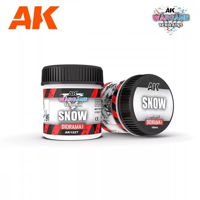 AK Interactive AK1227 - Snow 100 Ml - New