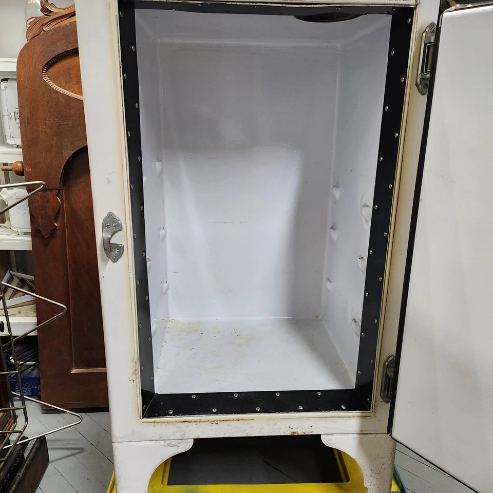 CAJA DE HIELO VINTAGE - BLANCA GRANDE Foto 4 de 4