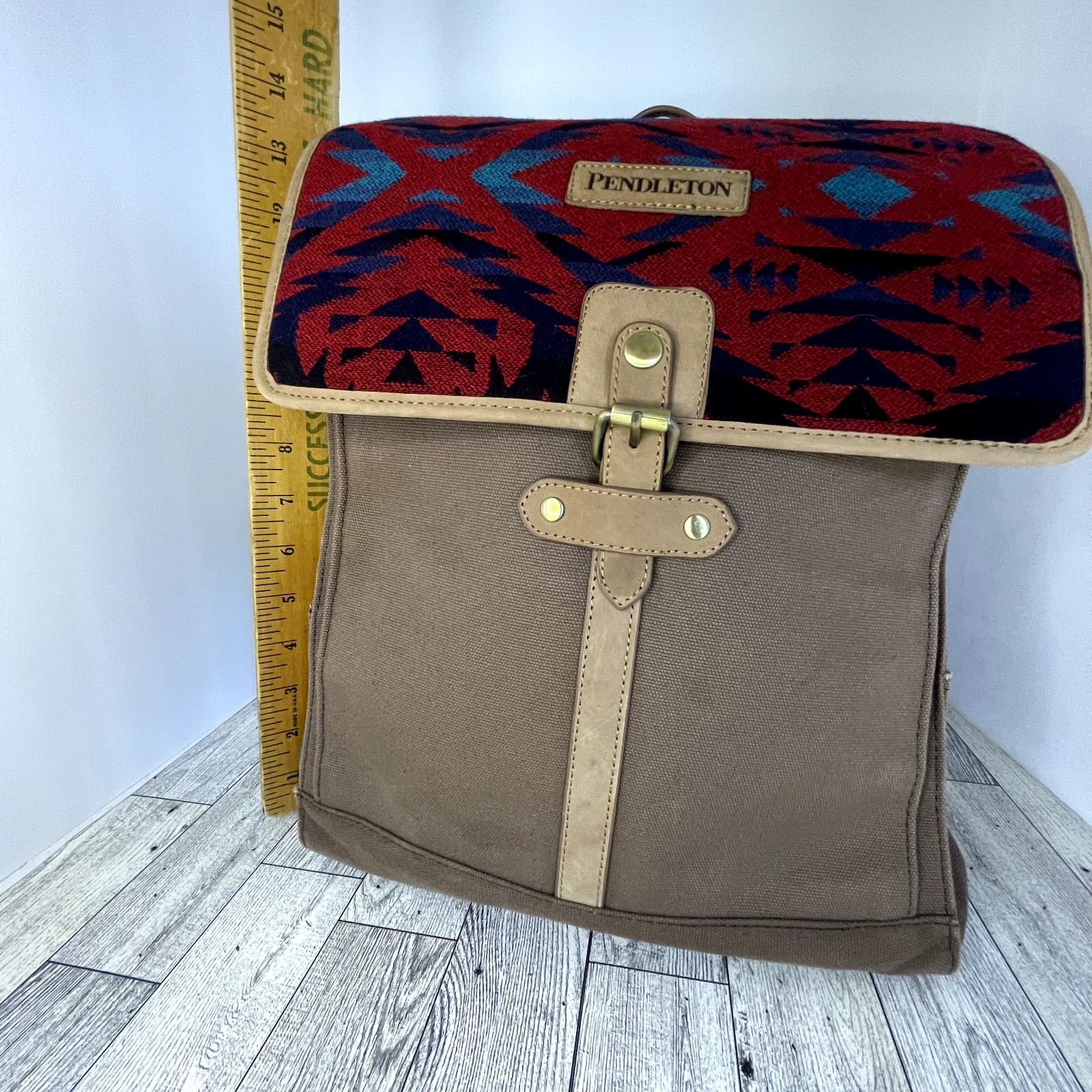 Pendleton Wool Adjustable Back Pack - image 13