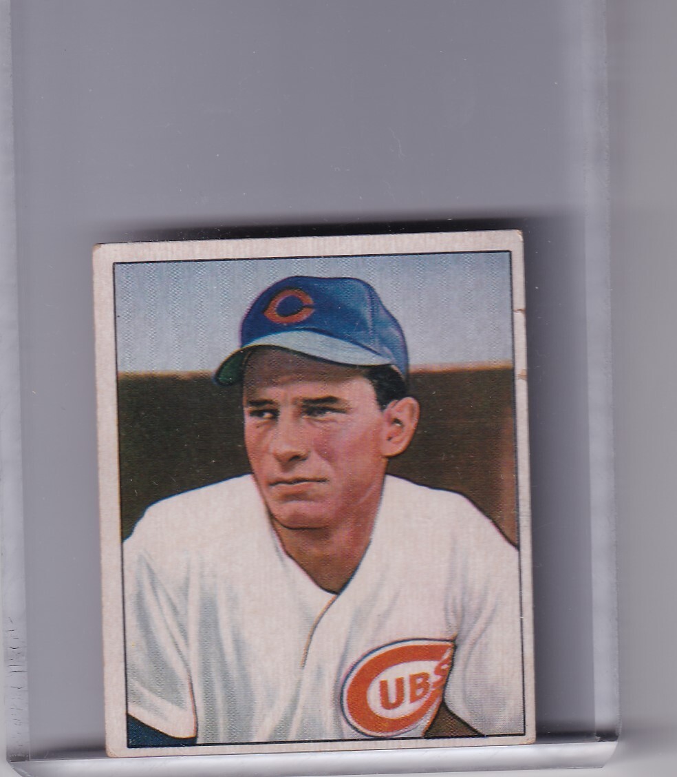 1950 BOWMAN #60 ANDY PAFKO CHICAGO CUBS 4153