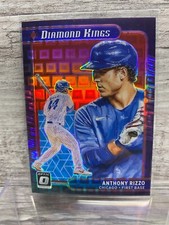 2021 Panini Donruss Optic Diamond Kings Pandora Purple Prizm /99 Anthony Rizzo