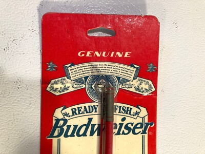 ジョンソン　バドワイザーロッド Budweiser Beer 1995 Johnson Fishing Bud Fishing Pole Rod