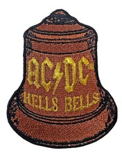 AC/DC Hells Bells Woven Patch Size One Size