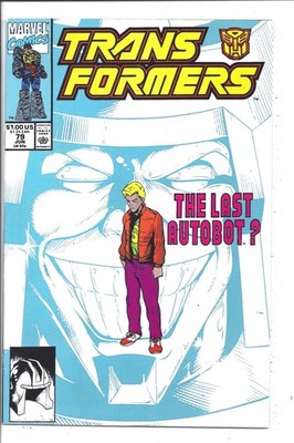 Transformers #79 NM (9.2) 1991 Wildman - Last Autobot Cover