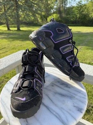 Size 10 - Nike Air More Uptempo '96 Black Action Grape