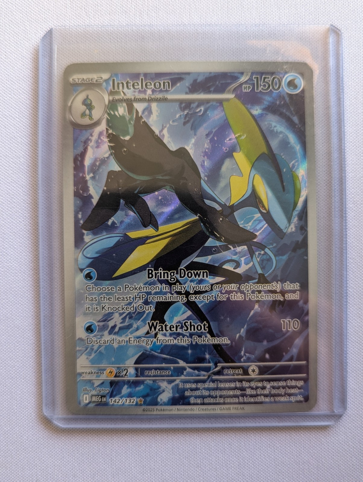 Inteleon 142/132 Me01: Mega Evolution Holo