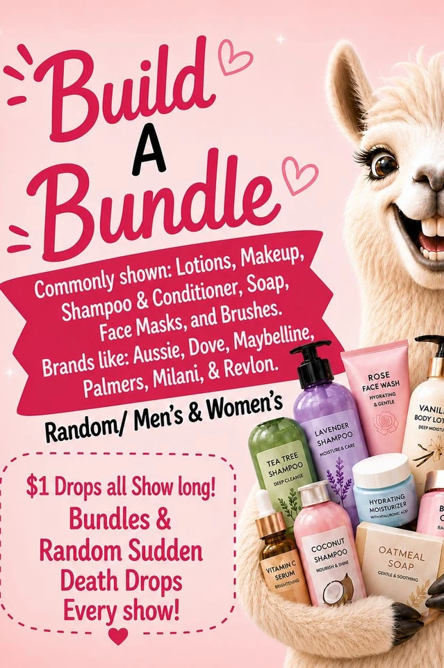 $1 Drops! Facemasks, Lotion, Brushes, Nails, Hair, Makeup! Build A Bundle!