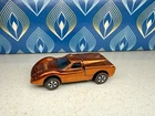 🔥 Hot Wheels Redline Early US Orange Ford J-Car w/ No Stop Hatch!