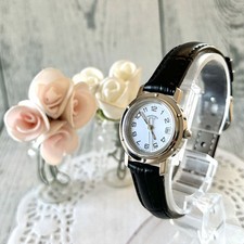 Hermès Clipper Cl4.210 Analog Quartz Women Rare Hermes Hermes Watch Women'S Whit