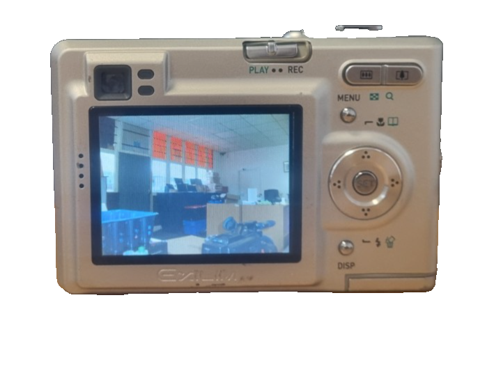 CASIO デジカメ EX-Z4 Casio EXILIM EX-Z4 4.0MP Digital Camera - Silver for sale