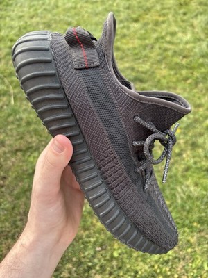 Size 10.5 - Adidas Yeezy Boost 350 V2 Black Non-Reflective 2019 FU9006