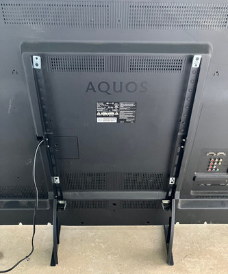 Sharp AQUOS LC-60LE650U 60'' TV_Genuine Legs Feet Base Stand w/ Screws_Free Ship