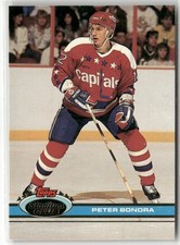 1991-92 STADIUM CLUB #37 PETER BONDRA WASHINGTON CAPITALS