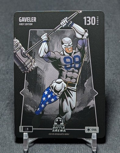 Aaron Judge GAVELER Steel 2024 Bo Jackson Battle Arena Card #9 New York Yankees