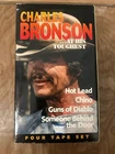 Charles Bronson At His Toughest (VHS, 1998, 4-Tape Set) Collectors Classics