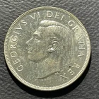 Canada 1952 Dollar Silver Coin-BSTK0124