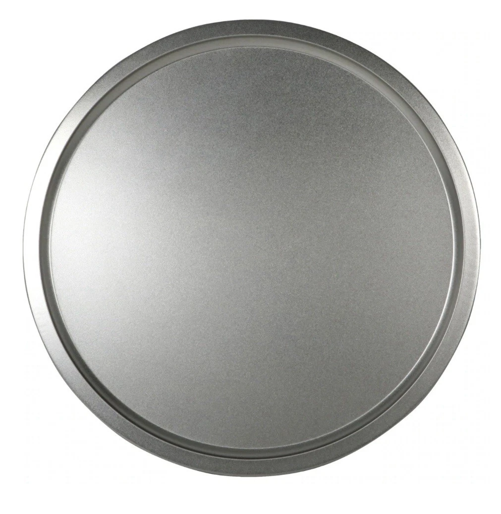 Lot of(5)Non Stick Steel Pizza Pan 12inch Round Plate Dish Serving Tray Free S&H