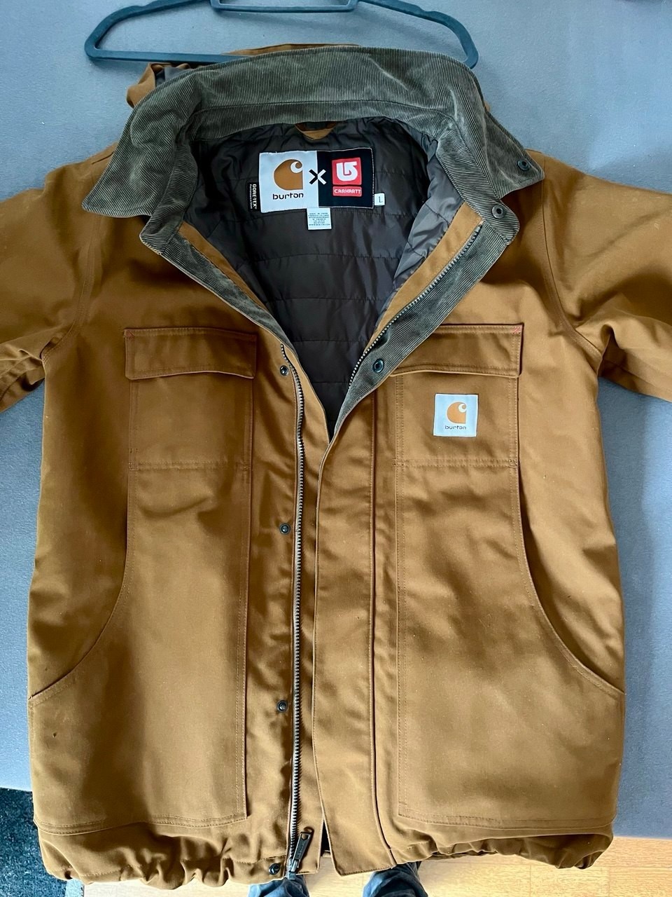 Carhartt WIP x Burton Gore Tex Snowboard Jacket 2011 Size L image 6